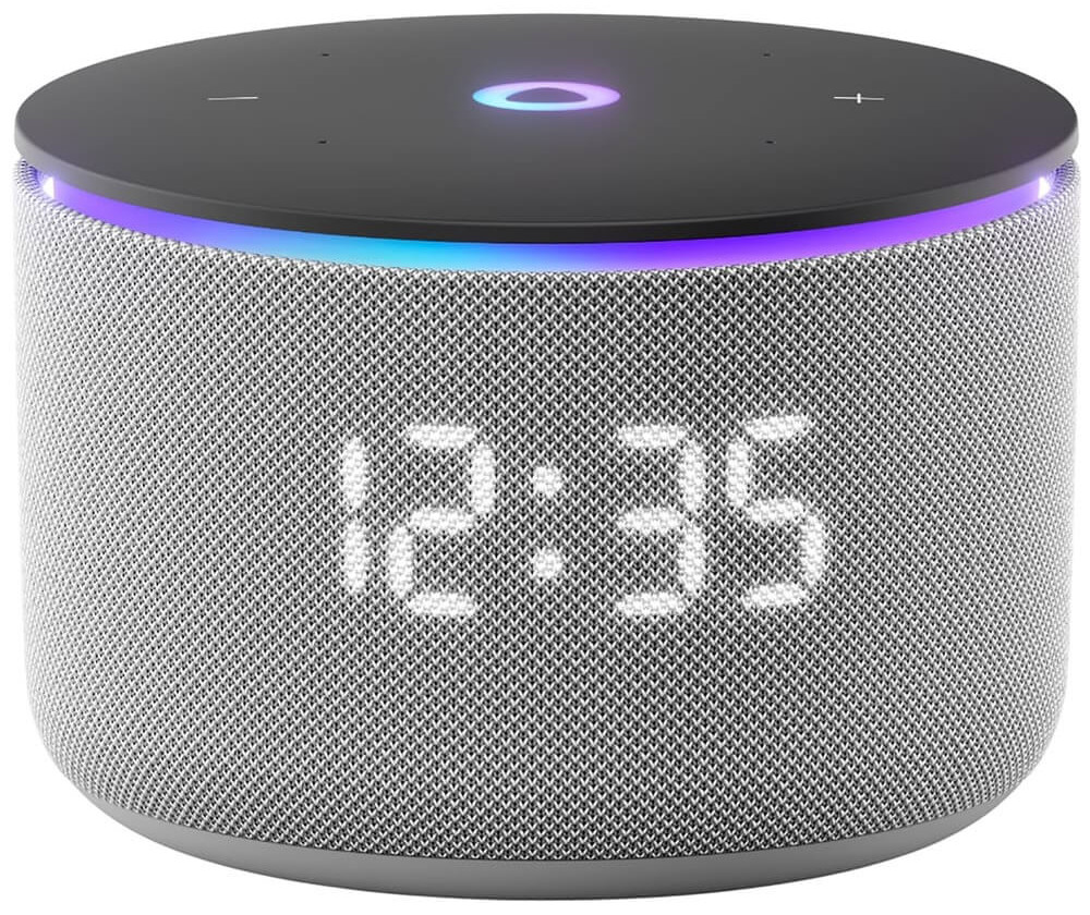 Умная колонка Яндекс Станция Мини 3 Про с Zigbee серый YNDX-00059GRY